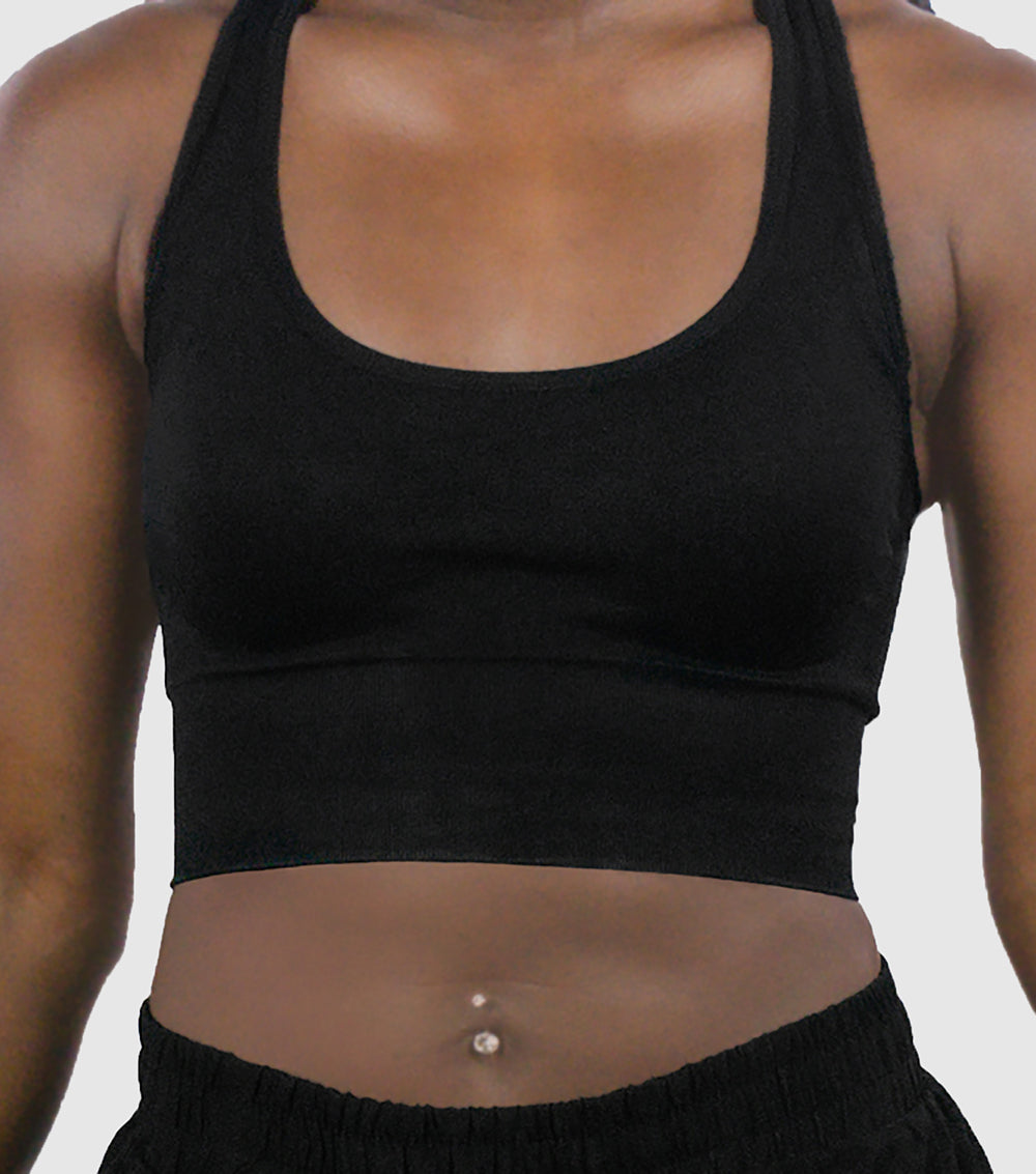 Sable Seamless Racer Back Sports Bra