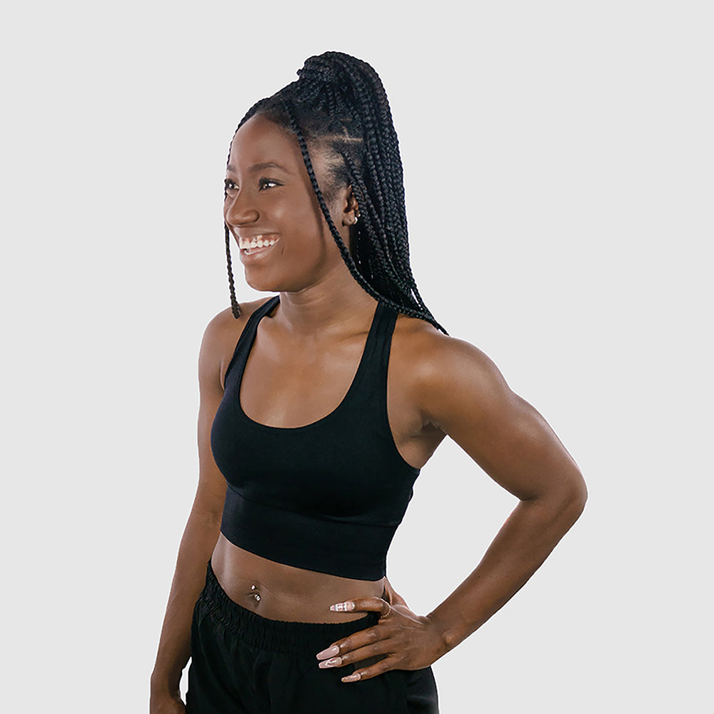 Sable Seamless Racer Back Sports Bra