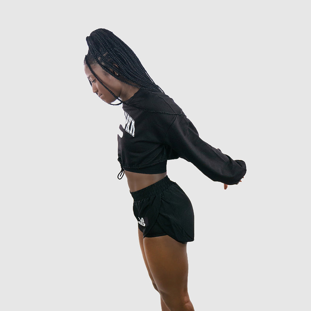 Collegiate Crop Pullover