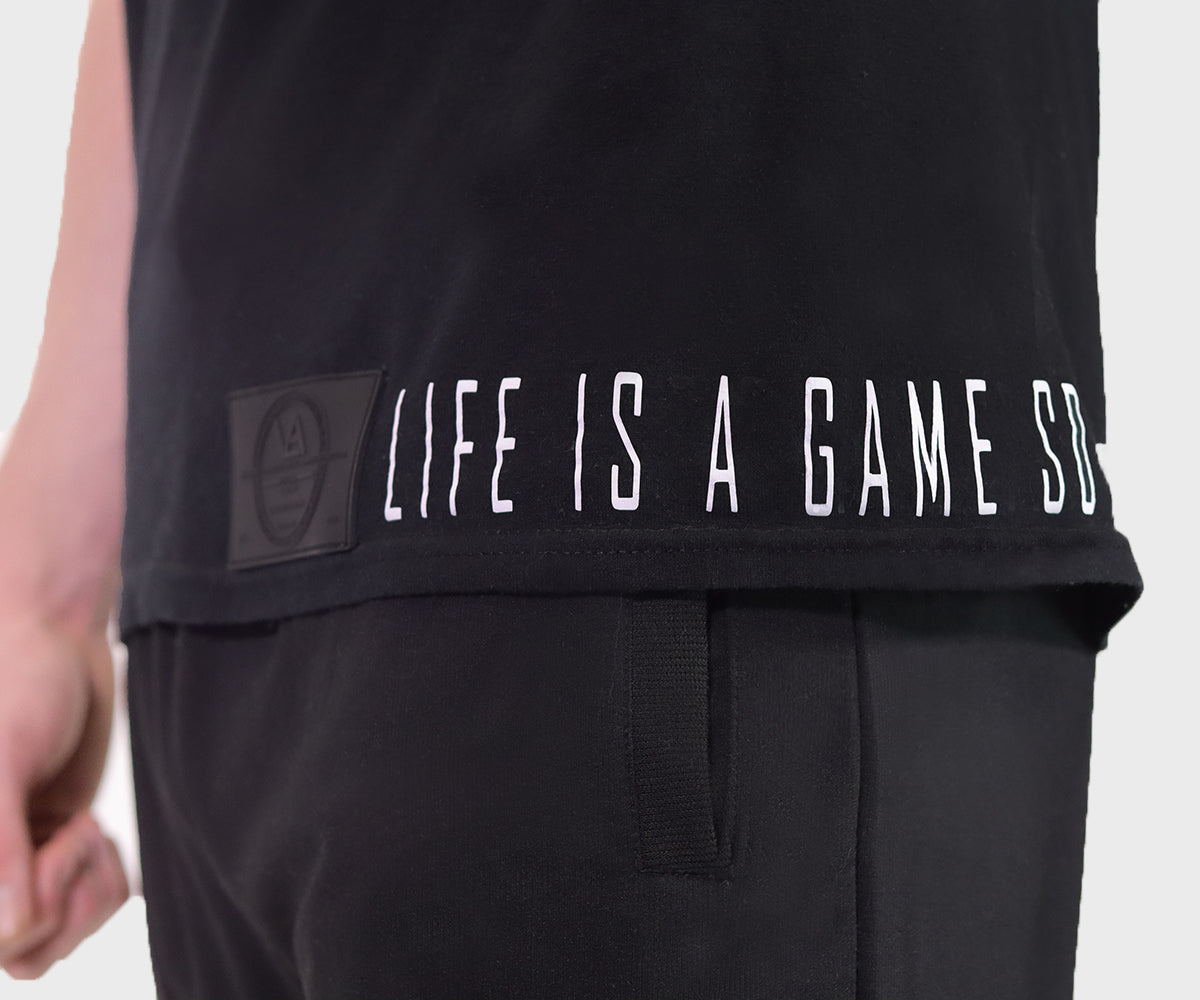 black active wear shirt