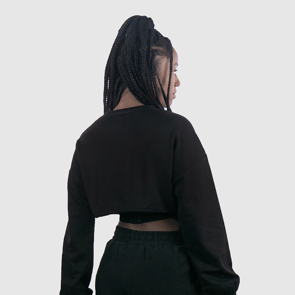 Collegiate Crop Pullover