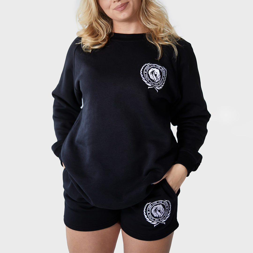 Women's Fleece Shorts - Stay warm in style with our shorts. Soft fleece fabric. Elastic waistband with drawstring