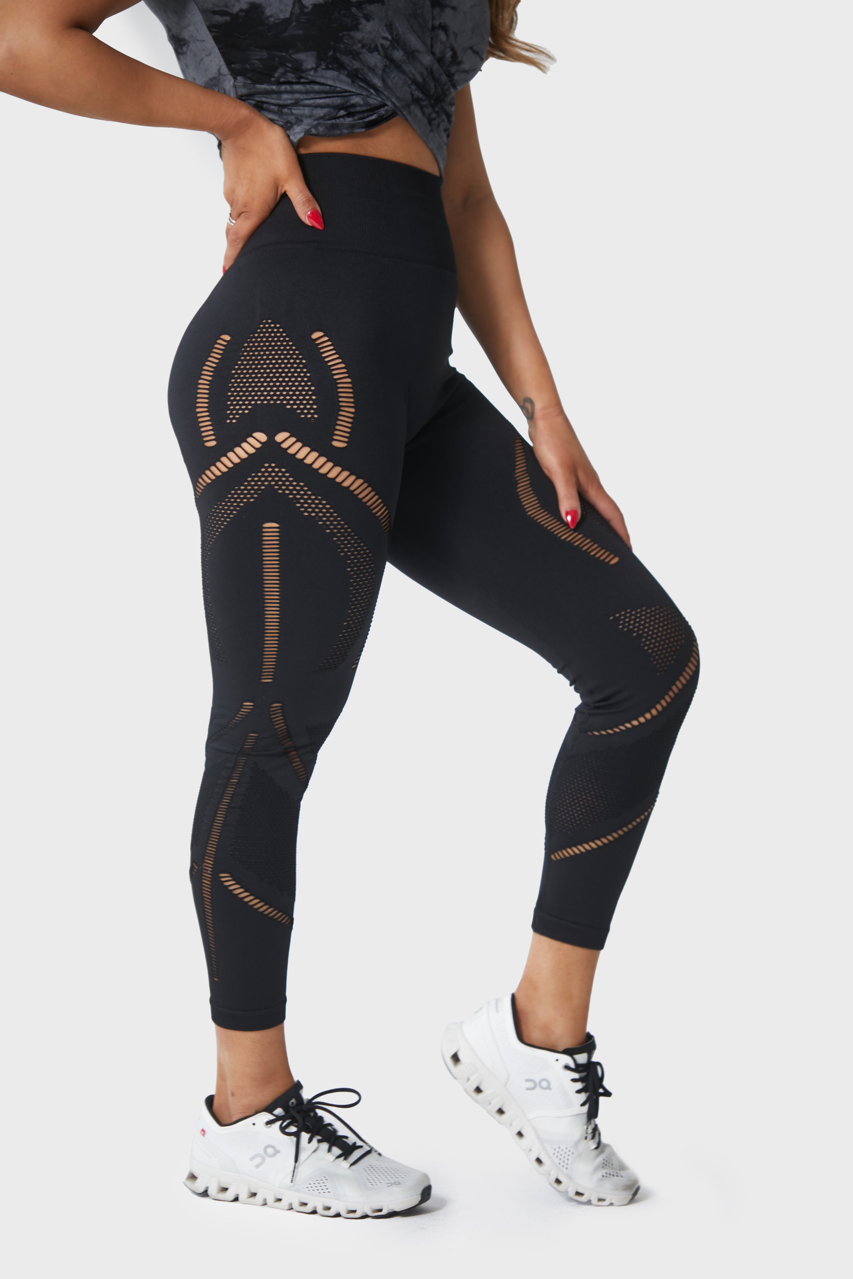 HER Laser-cut Leggings